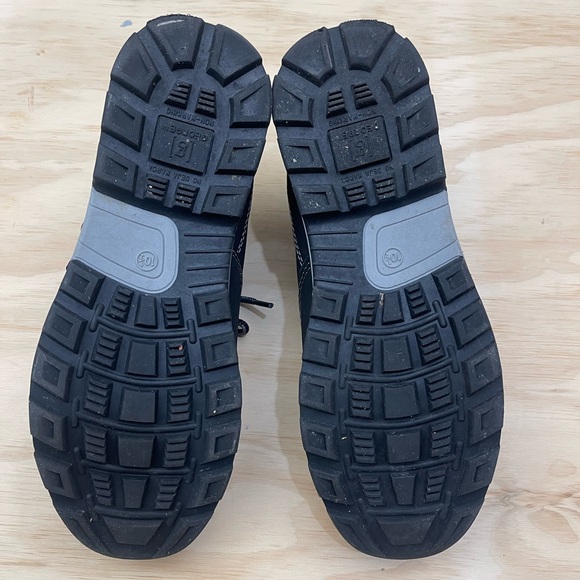 George Men’s Black Oxford Work Shoes - Picture 4 of 6